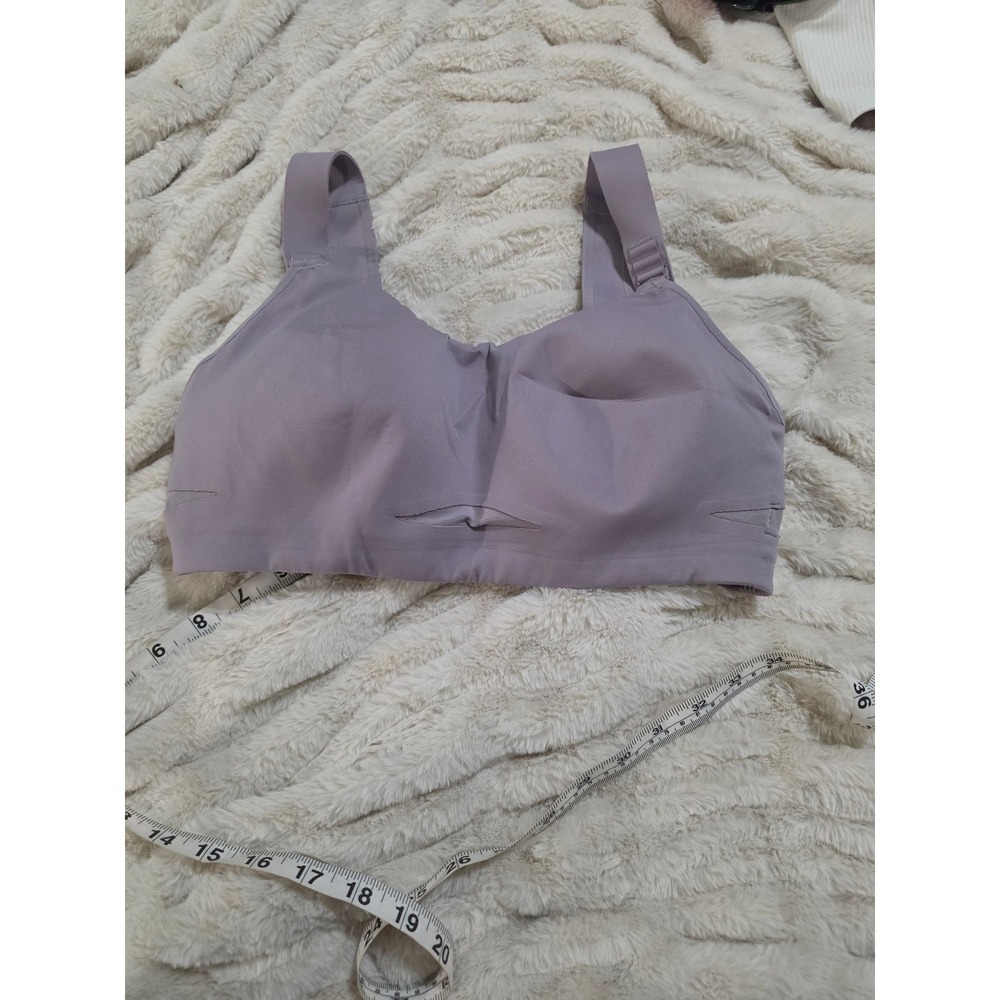 Lululemon Run Times Bra Purple Mauve High Support Sports Bra Size 34DD